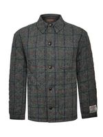 Chaqueta Lana Hombre Harris Azul Rockford