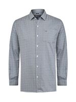 Camisa Algodón/Lana Hombre Wool Café Rockford