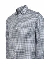 Camisa Algodón/Lana Hombre Wool Café Rockford
