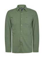 Camisa Algodón/Lana Hombre Wool Café Rockford