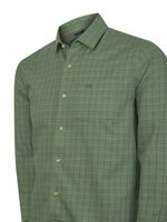 Camisa Algodón/Lana Hombre Wool Café Rockford