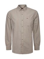 Camisa Algodón Orgánico Hombre Viyella Café Rockford