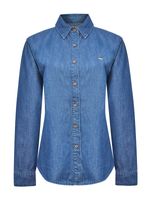 Blusa Algodón Mujer Blume Azul Rockford