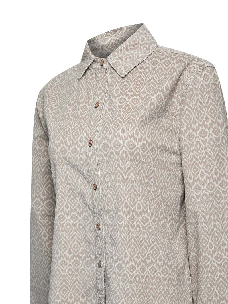 Blusa Algodón Mujer Genario Beige Rockford