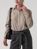 Blusa Algodón Mujer Genario Beige Rockford