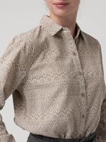 Blusa Algodón Mujer Genario Beige Rockford