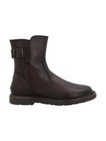 Botin Cuero Mujer Apulia Rojo