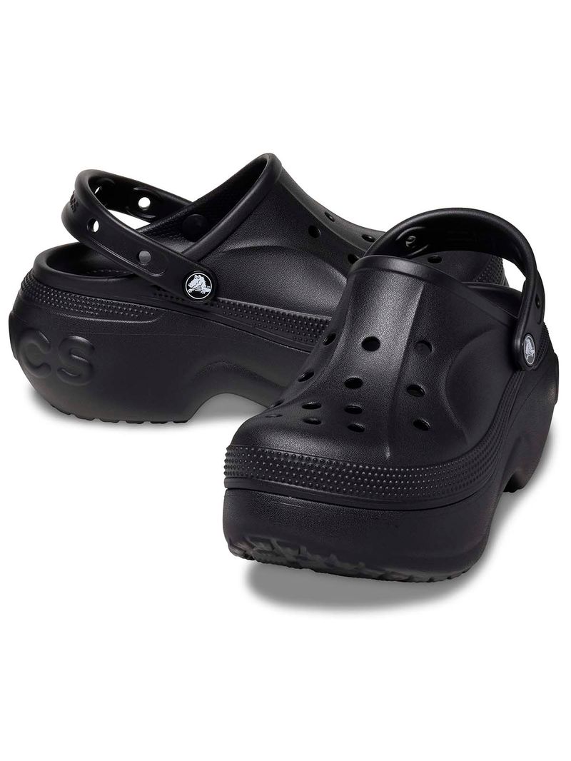 Zueco Unisex Bella Clog Negro Crocs
