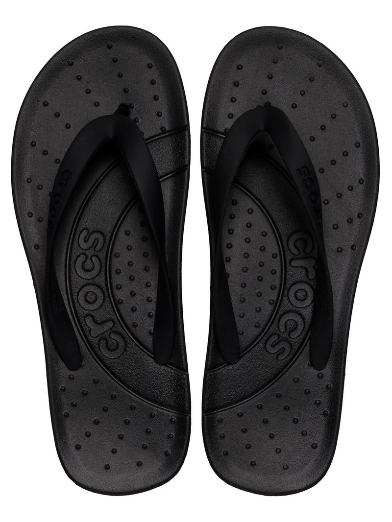 Sandalia Flip Unisex Crocs Negro Crocs
