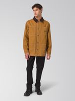 Chaqueta Manga Larga Hombre Canvas Chore Café Cat