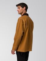 Chaqueta Manga Larga Hombre Canvas Chore Café Cat