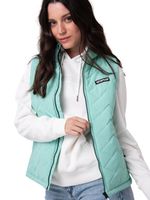 Parka Sin Mangas Mujer Mediumweight Verde CAT