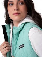 Parka Sin Mangas Mujer Mediumweight Verde CAT