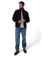 Parka Manga Larga Hombre Mediumweight Insulated Negro Cat