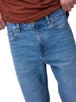 Jeans Rectos Mujer Confort Azul Cat