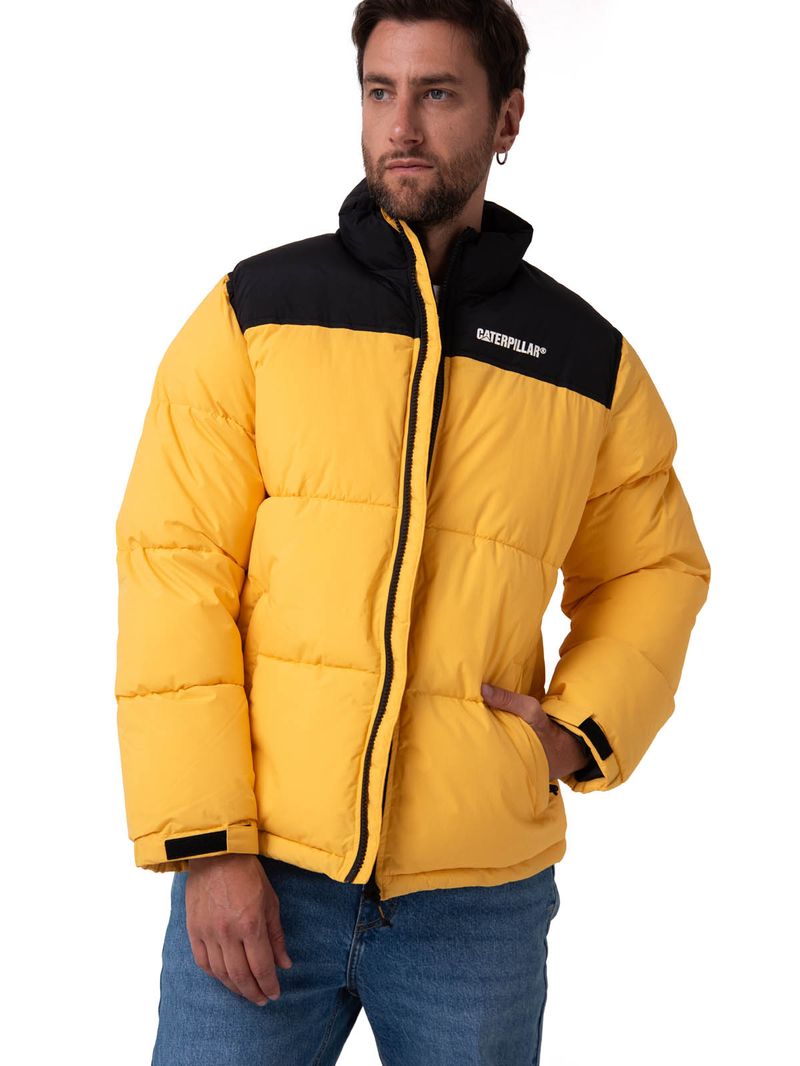 Parka Manga Larga Hombre Heavyweight Insulation Amarillo CAT