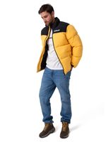 Parka Manga Larga Hombre Heavyweight Insulation Amarillo CAT