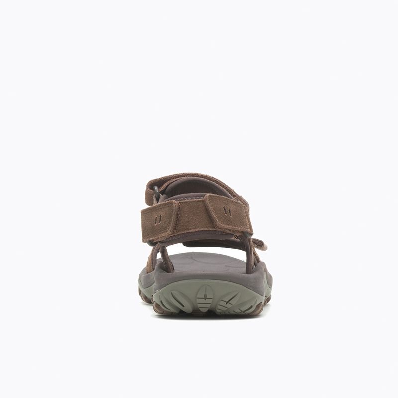 Sandalia Hombre Huntington Leather Convert Café Merrell