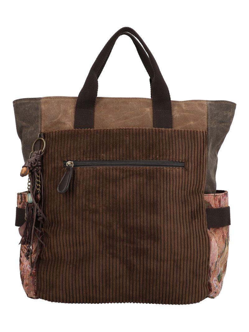 Mochila Textil Mujer Itzel Back Café Rockford