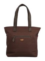 Cartera Textil Mujer Fauii Tote Café Rockford