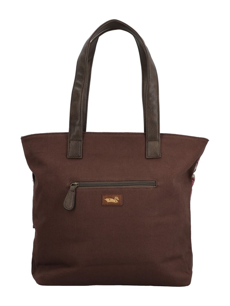 Cartera Textil Mujer Fauii Tote Café Rockford