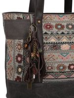 Cartera Textil Mujer Fauii Tote Gris Rockford