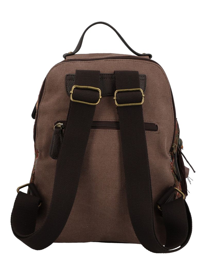 Mochila Textil Mujer Joint Back Café Rockford