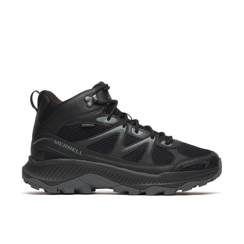 Botin Hombre Tempo Exp Mid Waterproof Negro Merrell