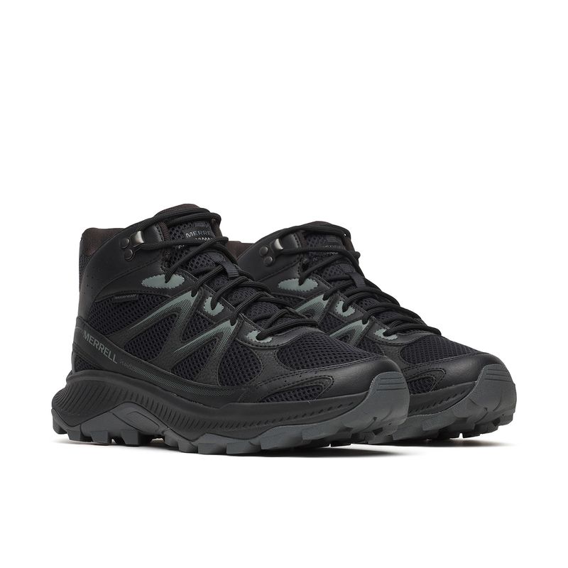 Botin Hombre Tempo Exp Mid Waterproof Negro Merrell