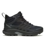 Botín Hombre Speed Strike 2 Mid Waterproof Negro Merrell