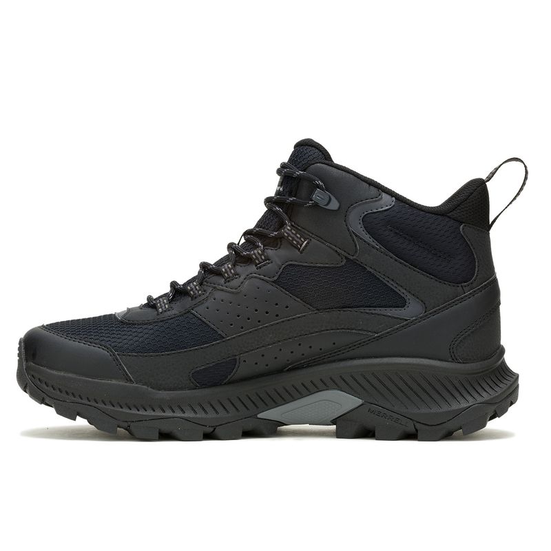 Botín Hombre Speed Strike 2 Mid Waterproof Negro Merrell