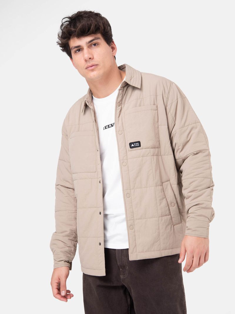 Chaqueta Hombre Quilted Beige Burton