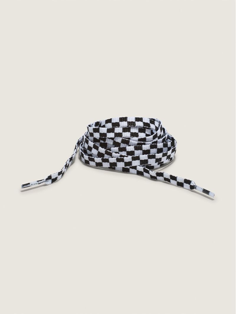 Cordones Vans 45" Black-White Check