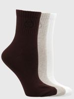Calcetines 3 Pack Creta Tonos Beige Bsoul