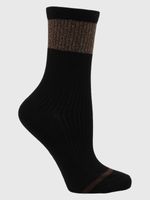 Calcetin Lurex Negro Bsoul