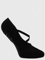 Calcetin Mujer Strap Grip NoShow II Negro Bsoul