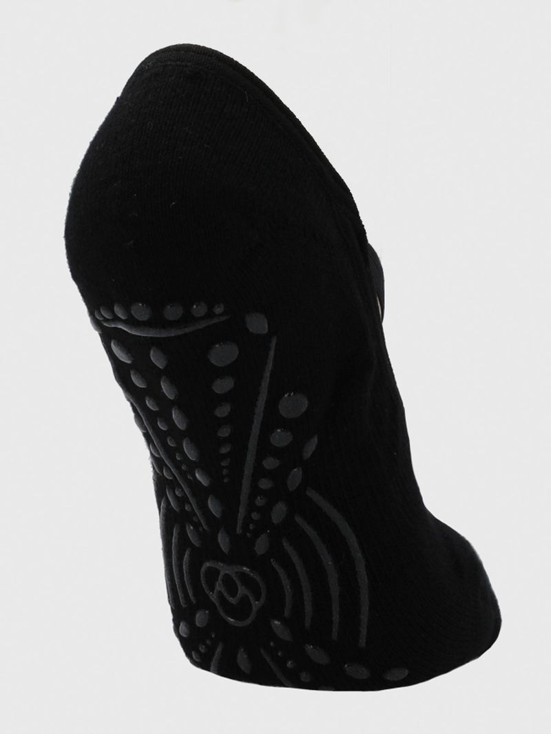 Calcetin Mujer Strap Grip NoShow II Negro Bsoul