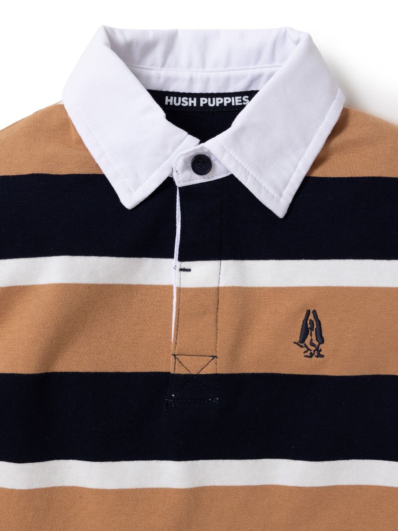 Polera Manga Larga Niño Oscar Amarillo