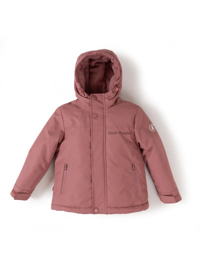 Parka Waterproof Niña Silvestre Rosado