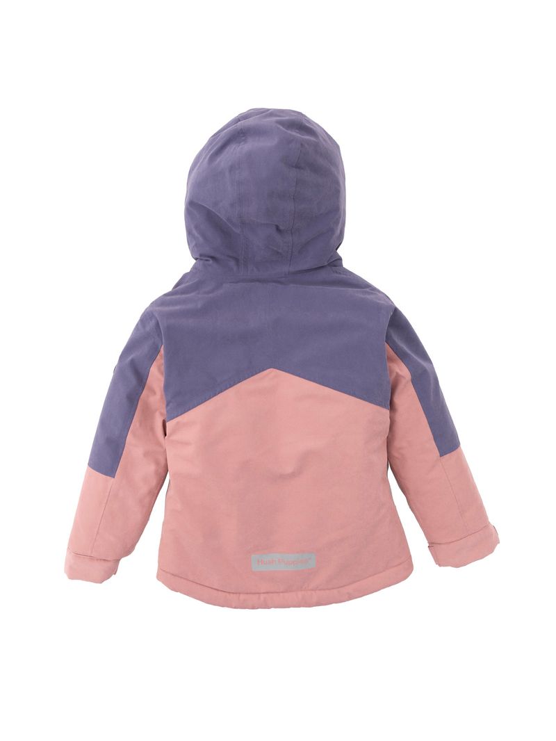 Parka Tres En Uno Waterproof Niña Optimus Rosado