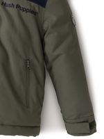 Parka Waterproof Niño Silvestre Verde