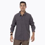 Camisa Manga Larga Hombre Kuskov Gris Merrell