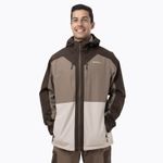Impermeable Hombre Arkaon Hardshell Multicolor Café Merrell