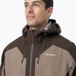 Impermeable Hombre Arkaon Hardshell Multicolor Café Merrell