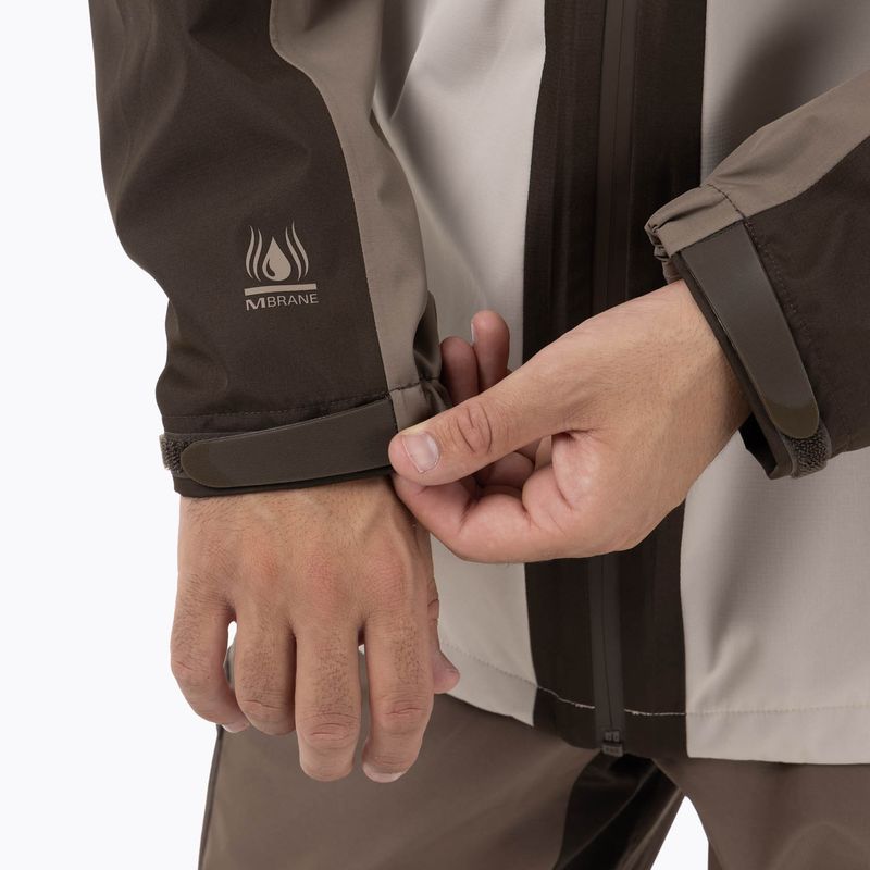 Impermeable Hombre Arkaon Hardshell Multicolor Café Merrell