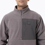 Polar Hombre Deches Snap Microfleece  Gris Oscuro Merrell