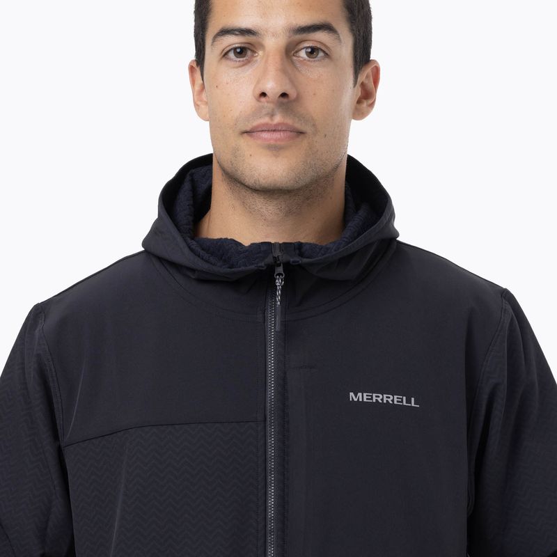 Polar Hombre Mezeis Softshell Negro Merrell