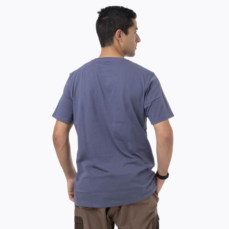 Polera Manga Corta Hombre Logo Tee Azul Merrell