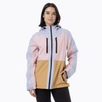 Impermeable Mujer Full Zipper Hardshell Multicolor Celeste Merrell