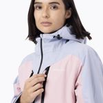 Impermeable Mujer Full Zipper Hardshell Multicolor Celeste Merrell